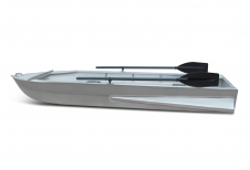 Алюминиевая лодка Малютка-Н 3.1 м., с булями